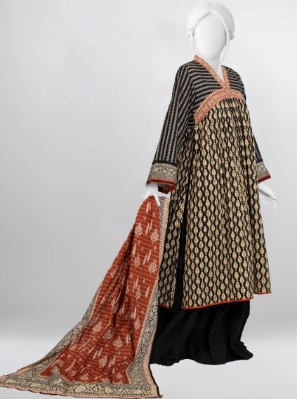 Lawn 3 Piece Suit (Unstitched)