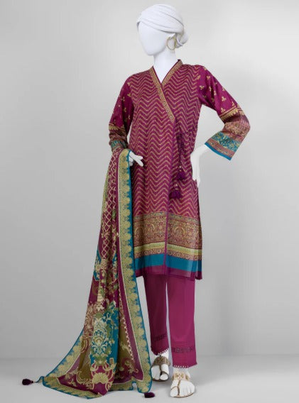 Lawn 3 Piece Suit (Unstitched)