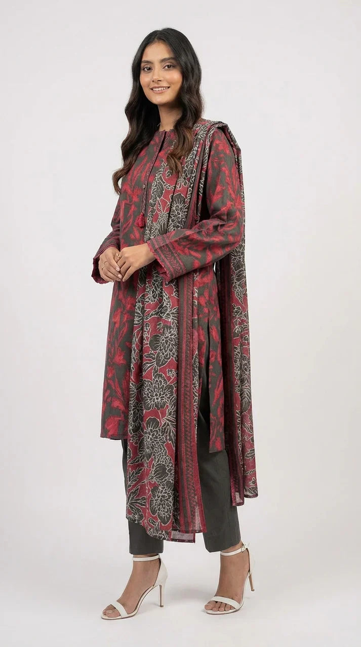 Al Karam Printed Khaddar